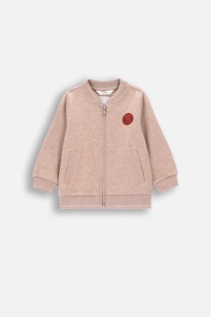 COCCODRILLO sweatshirt BETWEEN FRIENDS BOY NEWBORN, beige, ZC4132201BBN-002-086, 86 cm 