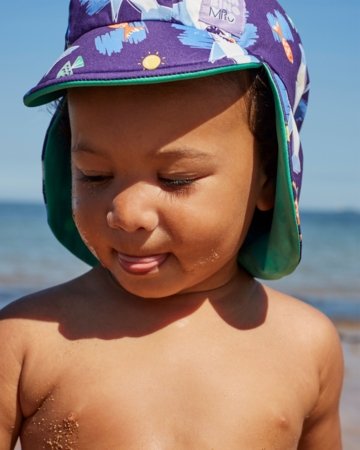 BAMBINO MIO ümberpööratav ujumismüts 1-3 a., sand squad, SWHAT1-3YSAN 
