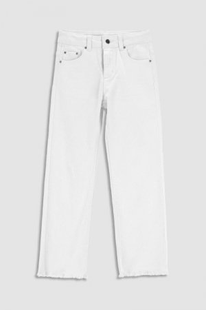 COCCODRILLO teksapüksid JEANS COLLECTION GIRL, valged, WC3123107JCG-001 WC3123107JCG-001-134