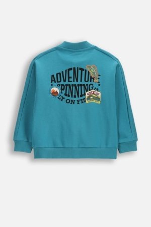 COCCODRILLO tõmblukuga pusa, roheline, 