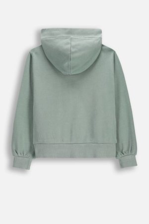 COCCODRILLO kapuutsiga tõmblukuga pusa, roheline, cm 