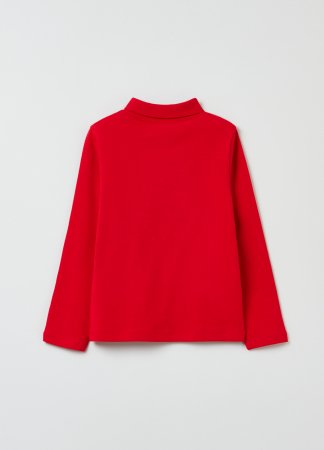 OVS BOY3-10Y T-SHIRT L/S 2H 7-8 RED 001348825 001348825