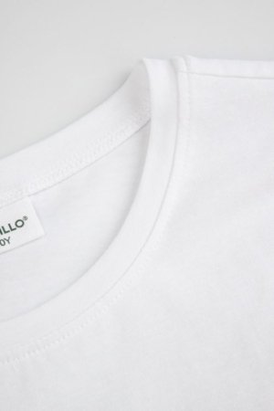 COCCODRILLO lühikeste varrukatega t-särk, valged, WC6143217VGA-001-116, 116 cm 