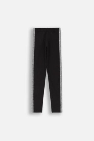 COCCODRILLO leggings EVERYDAY GIRL A, mustad, ZC4122107VGA-021-152, 152 cm 