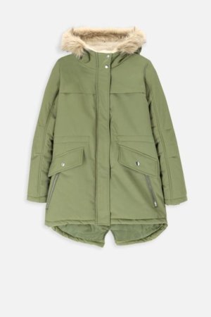 COCCODRILLO jacket OUTERWEAR GIRL KIDS, khaki, ZC4152103OGK-027-164, 164 cm 