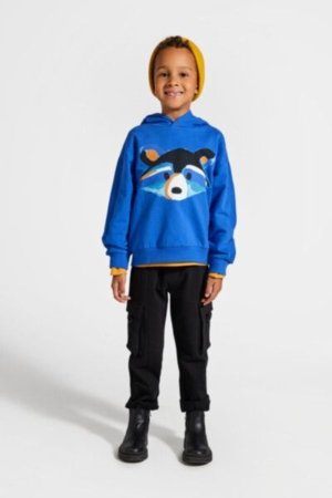 COCCODRILLO sweatshirt FOREST FRIENDS KIDS, cobalt, ZC4132301FBK-032-122, 122 cm 
