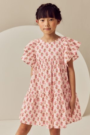 NEXT lühikeste varrukatega kleit, E76912, 140 cm 