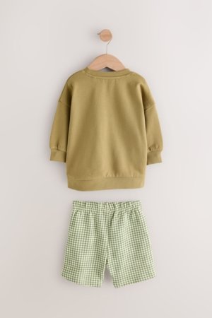 NEXT kampsun ja lühikesed püksid, E60686, 74-80 cm