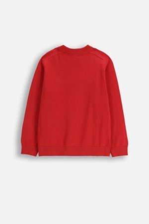 COCCODRILLO kampsun, punane, ZC5172103EJB-009-134, 134 cm 