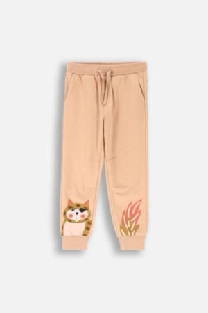COCCODRILLO joggers LICENCE BOY KOCIA SZAJKA, pruunid, ZC4120101LBK-018-134, 134 cm 