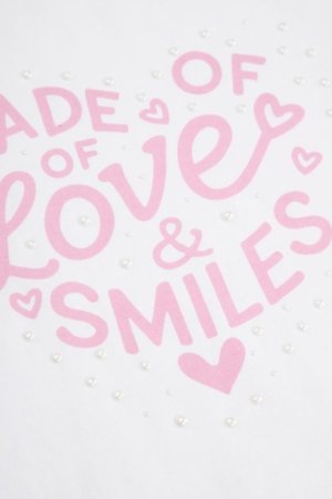 COCCODRILLO lühikeste varrukatega t-särk, valged, cm 