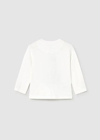 MAYORAL pikkade varrukatega t-särk, cream, 2.070-65 