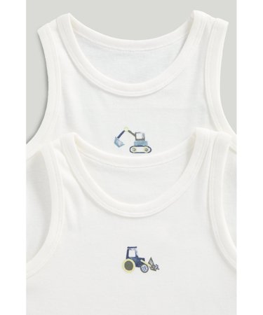 MOTHERCARE lühikeste varrukatega alussärk 2 tk, LK985 98 