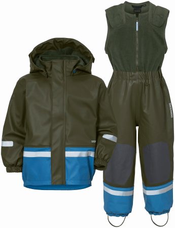 DIDRIKSONS soojendusega vihmakomplekt BOARDMAN 7, tumeroheline, 100 cm, 504454-300 504454-300-140