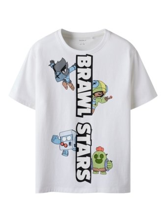 NAME IT BRAWL STARS t-särk, 13249583-F4F5F0 122-128 