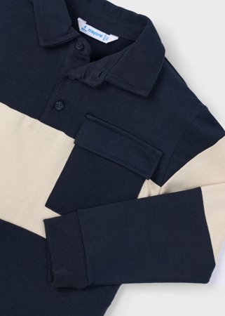 MAYORAL pikkade varrukatega polosärk, navy, 4.121-19, 10 cm 