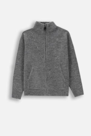 COCCODRILLO sweater WORLD OF PIXEL BOY KIDS, graphite, ZC4172201WBK-020-122, 122 cm 