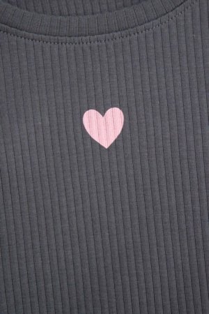 COCCODRILLO pikkade varrukatega t-särk, hallid, cm 