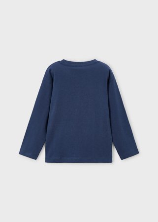 MAYORAL pikkade varrukatega t-särk, blue, 4.081-75, 10 cm 