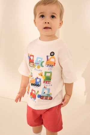 NEXT lühikeste varrukatega t-särk, AG8717, 62-68 