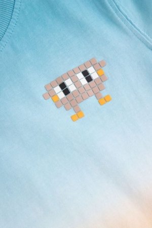 COCCODRILLO lühikeste varrukatega t-särk, sinised, WC6143205MBK-022-092, 92 cm 