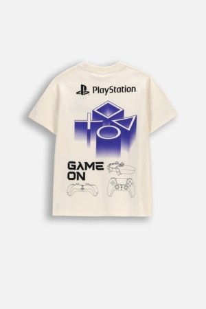 COCCODRILLO lühikeste varrukatega t-särk, beež, suurus 