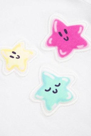 COCCODRILLO lühikeste varrukatega t-särk, valged, WC6143202SGK-001-116, 116 cm 