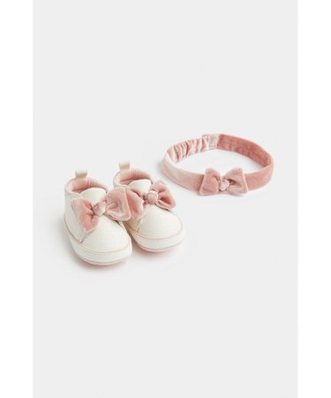 MOTHERCARE tekstiilist jalanõud, peapael , FE438 onesize 