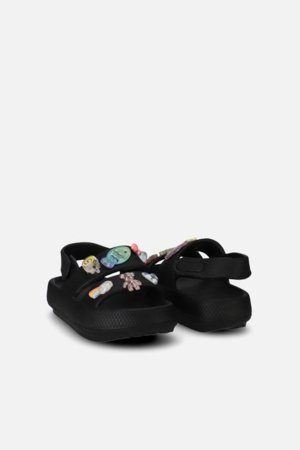 COCCODRILLO sandaalid, mustad, WC6208102SHG-021-030, 30/031 suurus 