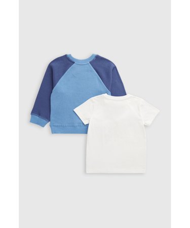 MOTHERCARE krekli ar garām un īsām piedurknēm, JL280 116 