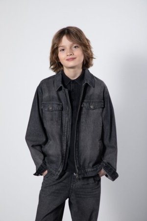 COCCODRILLO teksajakk, hall, WC6152301CJB-019-134, 134 cm 