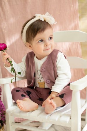 PINOKIO vest TRES BIEN, tumeroosa, 68 cm, 1-02-2110-380 1-02-2110-380-080RO
