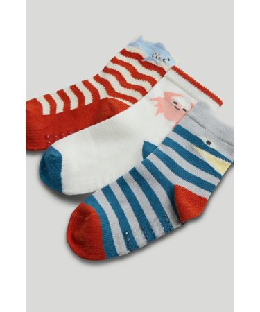 MOTHERCARE libisemiskindla tallaga sokid, 3 tk., AY15301, 4-7 Years 