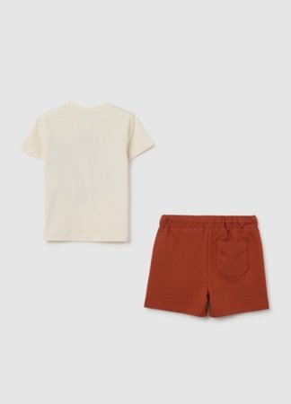 OVS lühikeste varrukatega t-särk + lühikesed püksid, 86 cm, 002362207 