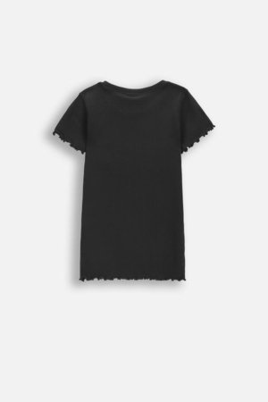 COCCODRILLO lühikeste varrukatega t-särk, mustad, cm 