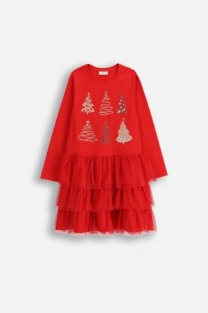 COCCODRILLO kleit, punane, cm 