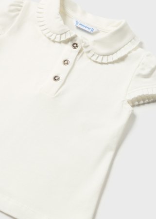 MAYORAL lühikeste varrukatega polo särk 4F, natural, 1101-58 