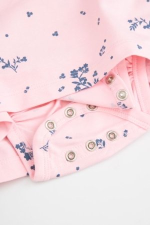 COCCODRILLO pikkade varrukatega bodi, roosa, WC6129601FGN-033-086, 86 suurus 