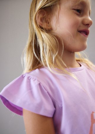 MAYORAL lühikeste varrukatega t-särk, lilac, 3.007-81, 122  cm 