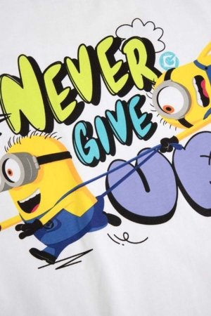 COCCODRILLO lühikeste varrukatega särk LICENCE BOY, valge, WC5143208LBD-001-122, 122 cm 