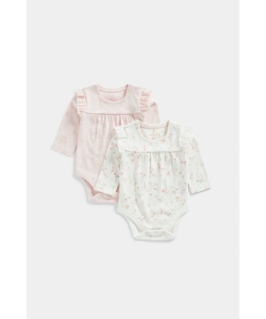 MOTHERCARE pikkade varrukatega bodi, 2tk., FB313 648755