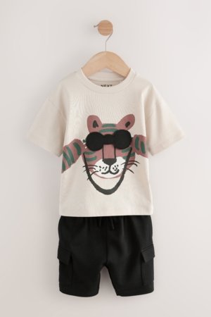 NEXT lühikeste varrukatega t-särk ja lühikesed püksid, E63602, 110-116 