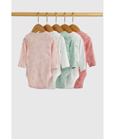 MOTHERCARE pikkade varrukatega beež bodi 5 tk., IF132 