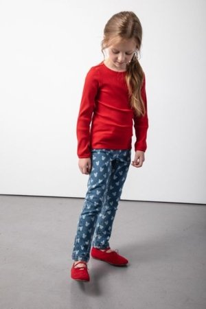 COCCODRILLO t-särk ACADEMY GIRL KIDS, punane, cm 