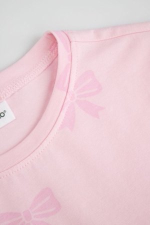 COCCODRILLO lühikeste varrukatega t-särk, roosad, cm 