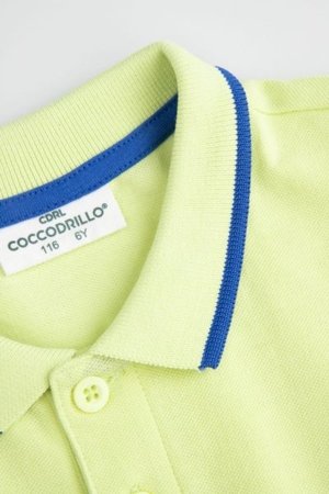 COCCODRILLO lühikeste varrukatega särk MONOCHROME BOY KIDS, roheline, WC5143601MBK-030-122, 122 cm 