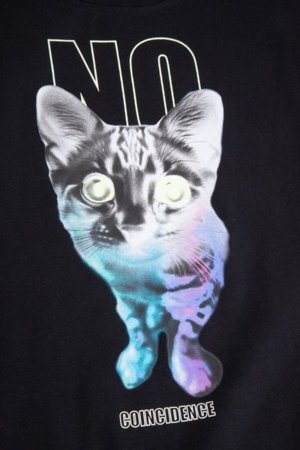 COCCODRILLO t-särk RAVE GIRL JUNIOR, must, cm 