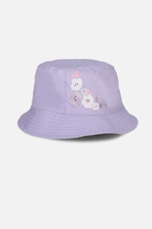 COCCODRILLO müts ACCESSORIES SUMMER GIRL, lilla, WC5363304ALG-016-056, 56 cm 