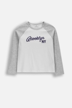 COCCODRILLO pikkade varrukatega t-särk, valged, cm 