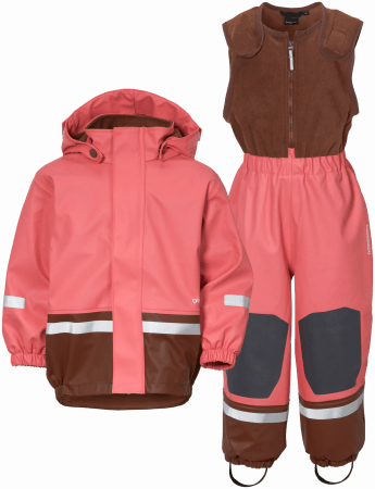 DIDRIKSONS soojendusega vihmakomplekt BOARDMAN 7, roosa, 120 cm, 504454-509 504454-509-130